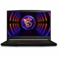 Ноутбук MSI GF63 12UCX-1048XRU, 15.6" (1920x1080) IPS 144Гц/Intel Core i5-12450H/8ГБ DDR4/256Б SSD/GeForce RTX 2050 4ГБ/Без ОС, черный (9S7-16R821-1048)