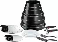 Набор посуды для приготовления Tefal Ingenio Easy On, черный