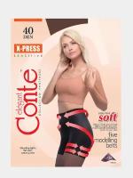 Колготки корректирующие Conte X-Press 40, размер III, mocco (кофе)