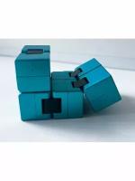 Куб бесконечности 3D Антистресс Трансформер Фиджет Бирюза