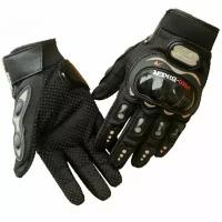 Мотоперчатки Текстиль Короткие Pro-Biker MCS-01 Black, XL