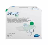 Повязка суперабсорбирующая, стерильная Zetuvit Plus/Цетувит Плюс, размер 10х10 см,10 шт