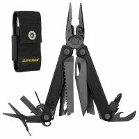 Мультитул Leatherman Charge Plus Black, 19 функций, черный, нейлоновый чехол 832513