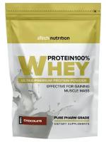Специализированный пищевой продукт для питания спортсменов Вэй протеин 100% (Whey protein 100%) пакет 0,9 кг со вкусом Шоколад