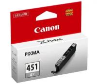 Картридж Canon CLI-451GY (6527B001), 780 стр, серый