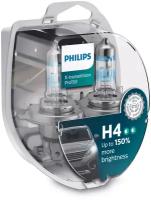 Лампа автомобильная галогенная Philips X-tremeVision Pro150 12342XVPS2 H4 12V 60/55W (P43t) P43t-38 2 шт