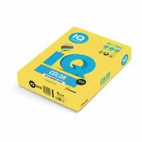 Бумага IQ Color 80г Intensive CY39 (канарееч.-желтый) офисная цветная 500л. для всех видов принтеров и творчества, в фирменной коробке Драйв Директ