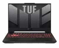 Ноутбук ASUS TUF Gaming A15 (FA507RM-HN110), 15.6" IPS (1920x1080, 144Hz), AMD Ryzen 7 6800H (3.2GHz), 16Gb DDR5, 512Gb SSD, NVIDIA GeForce RTX 3060 6Gb, без ОС, серый, 90NR09C1-M006C0