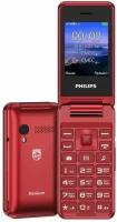 Телефон Philips Xenium E2601 Dual Sim Red (Красный)