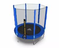 Батут DFC Trampoline Fitness с сеткой 6ft