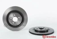 Диск тормозной (Сзади) Jaguar XF 07-16 / XJ 03-21 / XK 05-14 BREMBO 09.B312.11 | цена за 1 шт