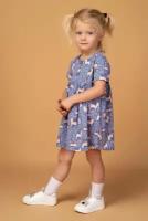 Платье для девочки Бемби из 100 % хлопка (Россия), размер104
