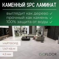 SPC ламинат Evofloor Parquet - Whiteford (Паркет Уайтфорд)