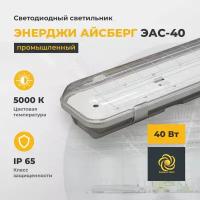 Светодиодный светильник промышленный "энерджи айсберг" ЭАС-40, 40 Вт, 5000 К, 5000 Лм