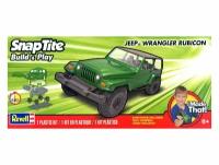 11695 Revell Автомобиль Jeep Wrangler Rubicon (Snap Type) (1:25)