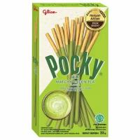 Шоколадные палочки Pocky Milky Matcha, со вкусом молочного чая матча, 33 гр