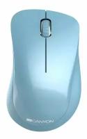 Мышь Canyon 2.4 GHz Wireless mouse,with 3 buttons, DPI 1200, Battery:AAA*2pcs,Blue67*109*38mm 0.063kg