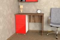 Письменный стол мебелеф Мебелеф-12 Красный