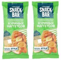 Смесь панировочная, "Гурмикс SNACK BAR", для приготовления куриных наггетсов, 240г 2 шт