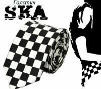 Галстук шашки Эмо и Ska (Ска)