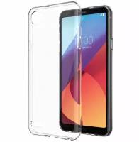 Чехол задняя-панель-накладка-бампер MyPads Tocco для LG G6 mini / LG Q6 / LG Q6 Plus / LG Q6a M700 тонкий из силикона прозрачный