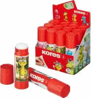 Клей-карандаш школьный 15г KORES GluKIDS 13502