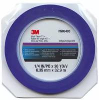 Клейкая контурная лента 3M™ Scotch™ 471+ PN06405 6,35 мм x 32,9 м