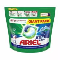 Капсулы для стирки Ariel Pods All in One Mountain Sping, 72 шт