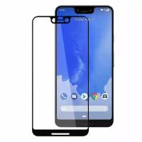 Защитное стекло 3D Tempered Glass для Google Pixel 3 XL полный клей ( черная рамка )