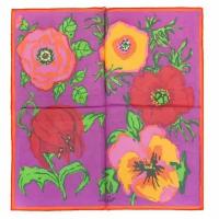 Шейный платочек в крупные цветы Ken Scott 819835