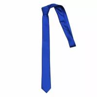 Узкий яркий галстук синий 843808