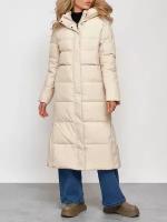Пальто утепленное молодежное зимнее женское AD52382B, 46