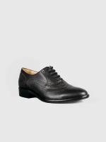 Женская обувь, G. Benatti, туфли, модель Броги, натуральная кожа, цвет черный, шнурки, размер 38