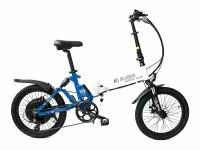 Электровелосипед Elbike Gangstar Elite 1500W (синий)