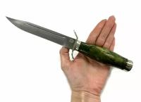 Нож Разведчика НР-40, сталь K340, стабилизированная карельская береза