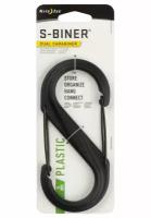 Карабин пластиковый Nite Ize S-Biner Plastic Double-Gated Carabiner #6 - Черный