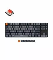 Клавиатура ультратонкая Keychron K1SE, TKL, RGB подсветка, Red Switch (K1SE-E1)