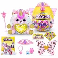 Игровой набор Zuru Rainbocorns Fairycorn Princess, 35 сюрпризов в яйце, розовая корона и розовые крылья с кристаллами