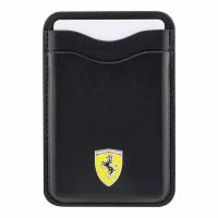 Ferrari магн. бумажник Wallet Cardslot MagSafe PU leather Black