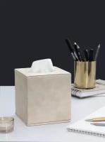 Салфетница квадратная на стол/ Бокс для салфеток/ Диспенсер для бумаги/ Подставка кухонная