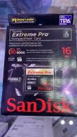 Карта памяти SanDisk Compact Flash 16 ГБ, R/W 160/150 МБ/с