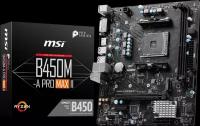 MicroStar Материнская плата MSI B450M-A PRO MAX II