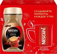 Кофе Nescafe Classic Crema растворимый + кружка 190г