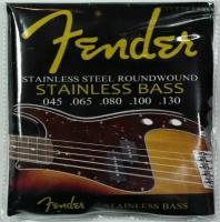 Струны для бас гитары Fender Stainless BASS .045-.130 5струн