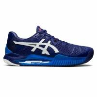 Кроссовки ASICS, размер US 9; UK 8; EUR 42,5; 27 см, белый, синий