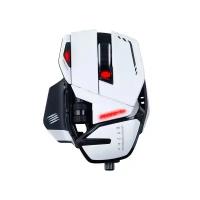 Игровая мышь компьютерная проводная Mad Catz R.A.T 6 PLUS, белый