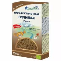 Безглютеновые гречневые макароны рисинки Fleur Alpine для всей семьи, 250 г