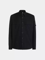 Рубашка C.P. Company Gabardine Buttoned, черный, L