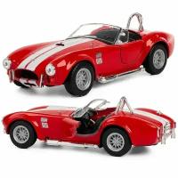 Машинка металлическая Kinsmart 1:32 1965 SHELBY COBRA 427 Красный