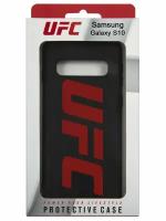 Силиконвый чехол UFC УТ000020131 Smartphone Case UFC для Samsung Galaxy S10 black